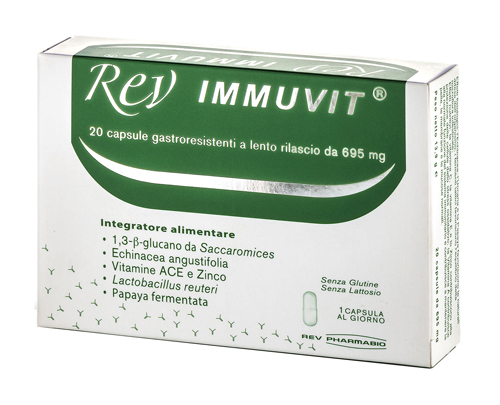 REV IMMUVIT 20 CAPSULE - Farmastop