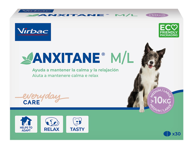 ANXITANE M/L SUPPLEMENTO NUTRIZIONALE SCATOLA 30 COMPRESSE APPETIBILI - Farmastop