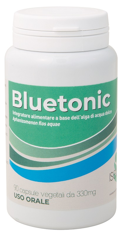 BLUE TONIC 90 CAPSULE VEGETALI 300 MG APHANIZOMENON FLOS AQUAE ALGA - AFA GEN - Farmastop