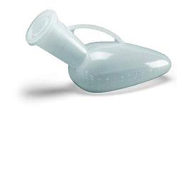 URINALE UOMO IN POLIETILENE BIANCO CON TAPPO - Farmastop