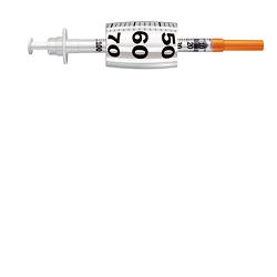 SIRINGA PER INSULINA PIC INSUMED 1 ML 100 UI AGO GAUGE 30 LUNGHEZZA 8 MM SENZA SPAZIO MORTO 3 SACCHETTI DA 10 PEZZI - Farmastop