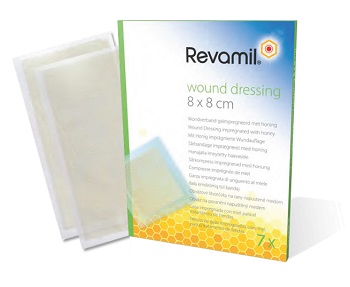 GARZA MEDICATA REVAMIL 8X8CM 7 PEZZI - Farmastop