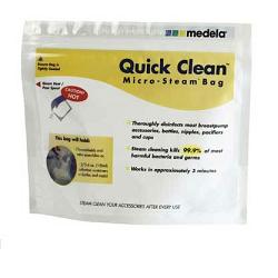 QUICK CLEAN SACCA PER STERILIZZAZIONE A MICROONDE 5 PEZZI - Farmastop
