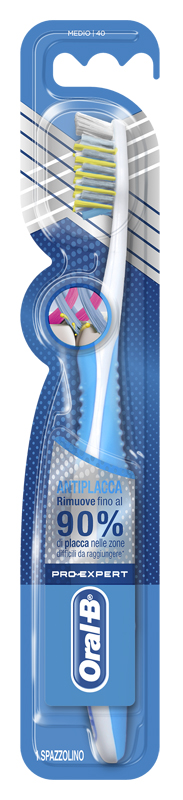 ORALB CROSS ACTION ANTI PLACCA PRO EXPERT SPAZZOLINO MANUALE - Farmastop