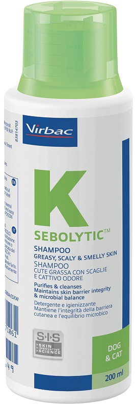 SEBOLYTIC SHAMPOO DERMATOLOGICO 200 ML - Farmastop