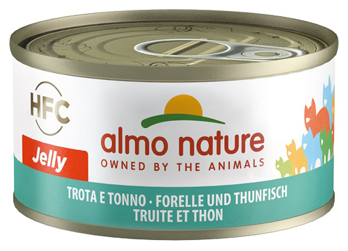 ALMO NATURE CAT TROTA TONNO 70 G - Farmastop