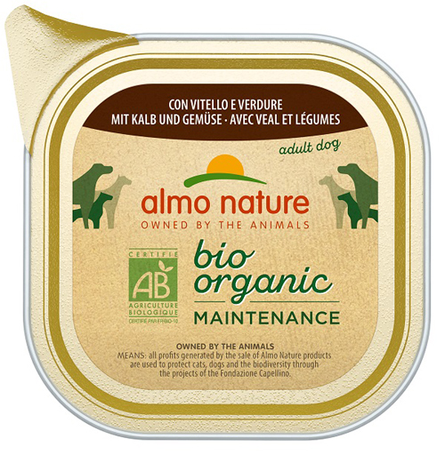 DAILY MENU BIO DOG VITELLO/VERDURE 100 G - Farmastop