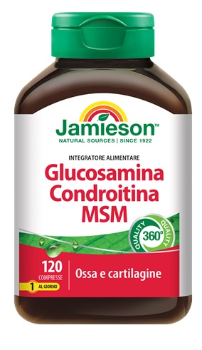GLUCOSAMINA CONDROITINA MSM 120 COMPRESSE - Farmastop