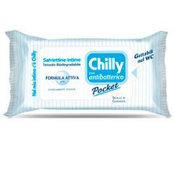 CHILLY SALVIETTE INTIMO BIO ANTI BATTERICHE 12 SALVIETTE - Farmastop