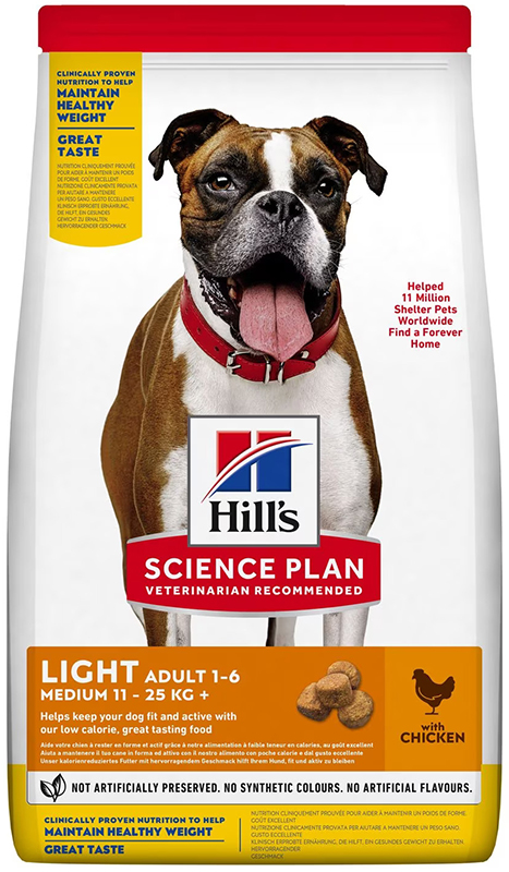 CANINE SP AD LIGHT CHICK 12KG - Farmastop