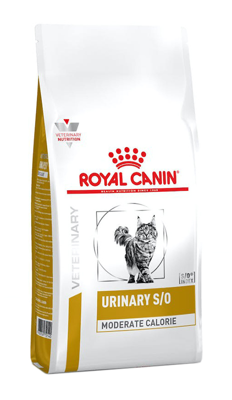VETERINARY DIET FELINE DRY URINARY S/O MODERATE CALORIE 1,5 KG - Farmastop