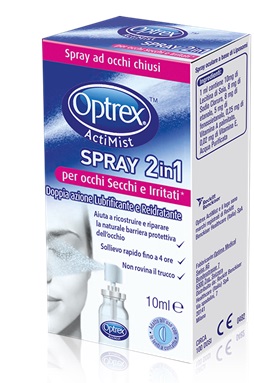 SPRAY OCULARE OPTREX ACTIMIST 2IN1 OCCHI SECCHI E IRRITATI 1 PEZZO - Farmastop