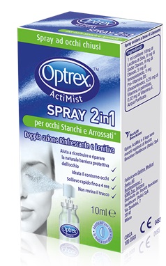 SPRAY OCULARE OPTREX ACTIMIST 2IN1 OCCHI STANCHI E ARROSSATI 1 PEZZO - Farmastop