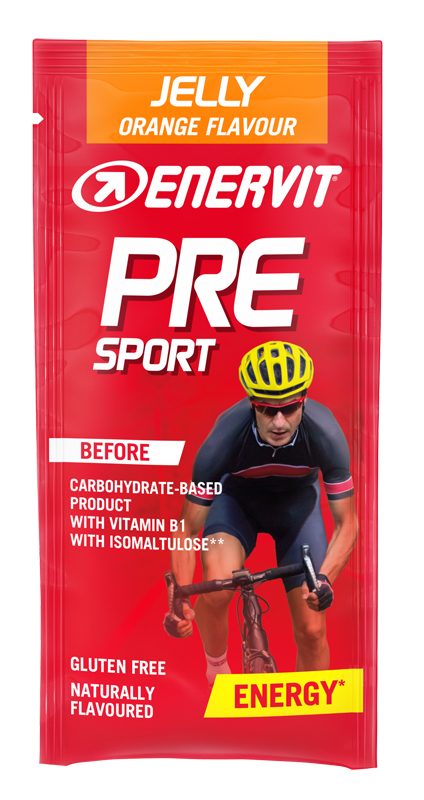 ENERVIT PRESPORT GELATINA ARANCIA 1 PEZZO - Farmastop