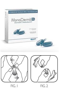 MONODERMA' ET10 VITAMINA E 10% TOCOTRIENOLI 0,3% 20 CAPSULE MONODOSE USO ESTERNO 0,9 ML - Farmastop