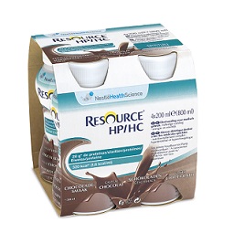 RESOURCE HP/HC CIOCCOLATO 4 BOTTIGLIE 200 ML - Farmastop