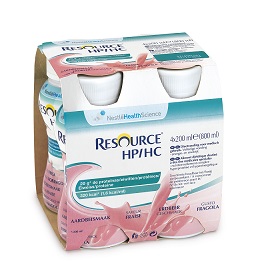 RESOURCE HP/HC FRAGOLA 4 BOTTIGLIE 200 ML - Farmastop