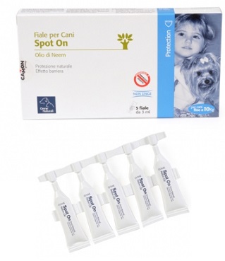 PROTECTION SPOTON CANE 0-10 KG 5 X 3 ML - Farmastop