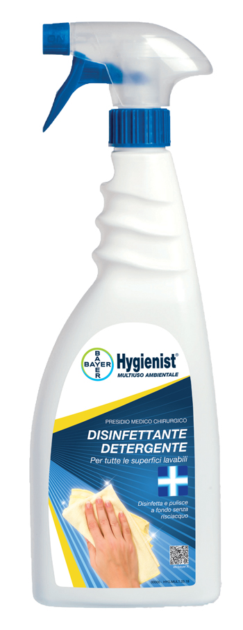HYGIENIST MULTIUSO AMBIENTALE DISINFETTANTE DETERGENTE 750 ML - Farmastop