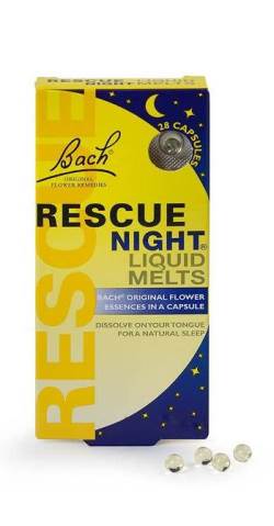 RESCUE NIGHT LIQUID MELTS SENZA ALCOOL 28 CAPSULE - Farmastop