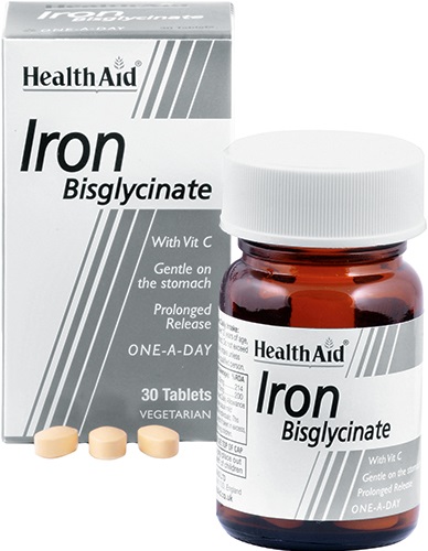 FERRO BISGLICINATO IRON BYSGLICINATE 30 COMPRESSE - Farmastop