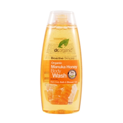 DR ORGANIC MANUKA HONEY MIELE DI MANUKA BODY WASH DETERGENTE CORPO 250 ML - Farmastop