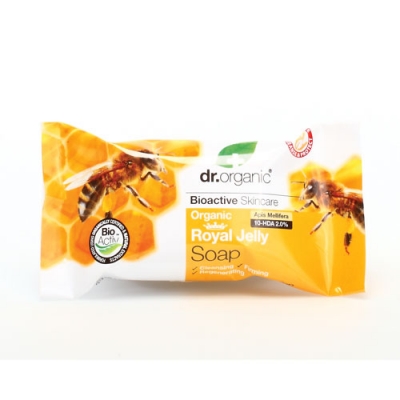 DR ORGANIC ROYAL JELLY PAPPA REALE SOAP SAPONETTA 100 G - Farmastop