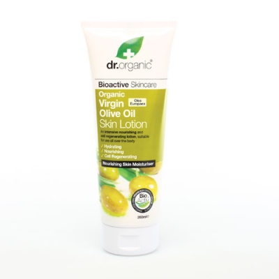 DR ORGANIC VIRGIN OLIVE OIL OLIO DI OLIVA SKIN LOTION LOZIONE CORPO 200 ML - Farmastop