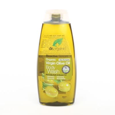 DR ORGANIC VIRGIN OLIVE OIL OLIO DI OLIVA BODY WASH DETERGENTE CORPO 250 ML - Farmastop