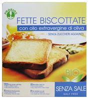FETTE BISCOTTATE SENZA SALE SENZA ZUCCHERO 270 G - Farmastop