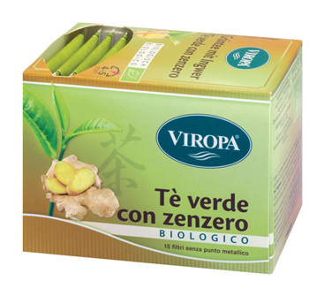 VIROPA TE' VERDE&ZENZERO BIO 15 FILTRI - Farmastop