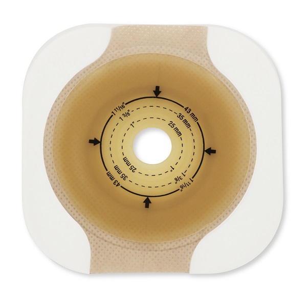 PLACCA CONFORM 2 FORMAFLEX CON ADESIVO BARRIERA PROTETTIVA A SPESSORE DIFFERENZIATO RILIEVI CIRCOLARI FILM DI SUPPORTO ANELASTICO FLANGIA FLOTTANTE 55 MM 5 PEZZI - Farmastop