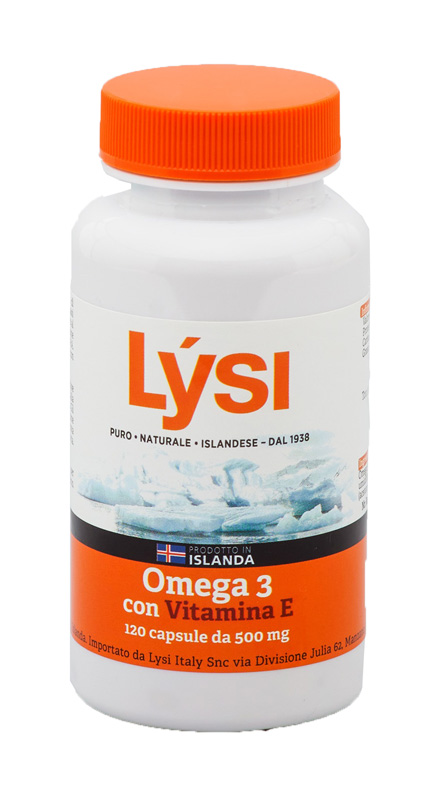 LYSI OMEGA 3 VITAMINA E 120 CAPSULE - Farmastop