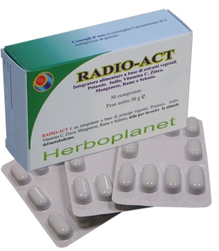 RADIO ACT 30 G 30 COMPRESSE - Farmastop