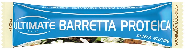 ULTIMATE BARRETTA PROTEICA VANIGLIA/COOKIE 40 G - Farmastop