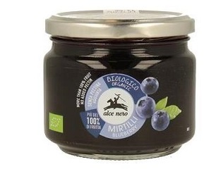COMPOSTA DI MIRTILLI BIO 270 G - Farmastop