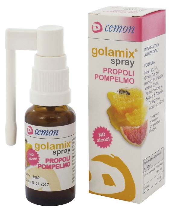 GOLAMIX SPRAY - PROPOLI POMPELMO 20 ML - Farmastop