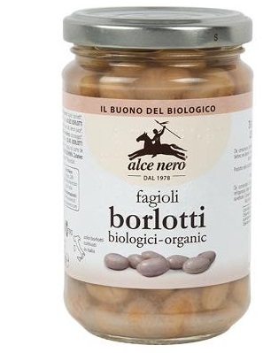 FAGIOLI BORLOTTI LESSATI BIO 300 G - Farmastop