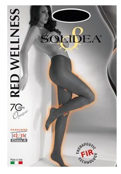 RED WELLNESS 70 OPAQUE COLLANT NERO 1S - Farmastop