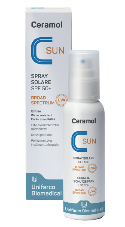 CERAMOL SUN SPRAY SPF 50+ 125 ML - Farmastop