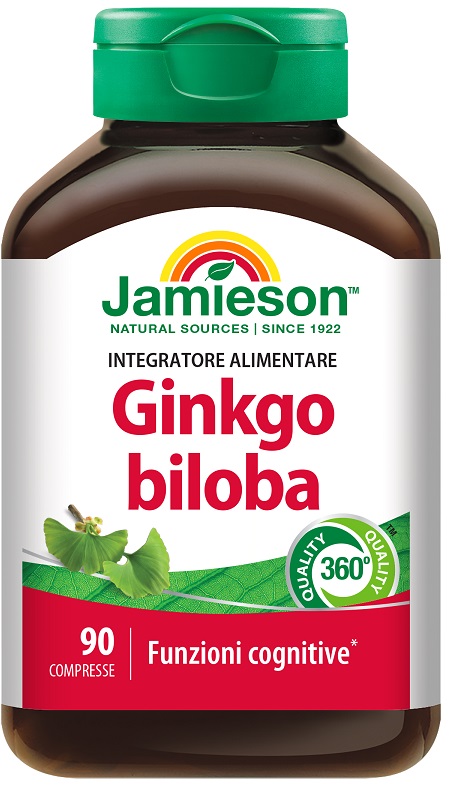 JAMIESON GINKGO BILOBA 90 COMPRESSE - Farmastop