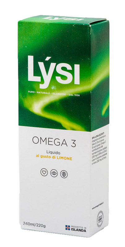 LYSI OMEGA3 LIQUIDO LIMONE 240 ML - Farmastop