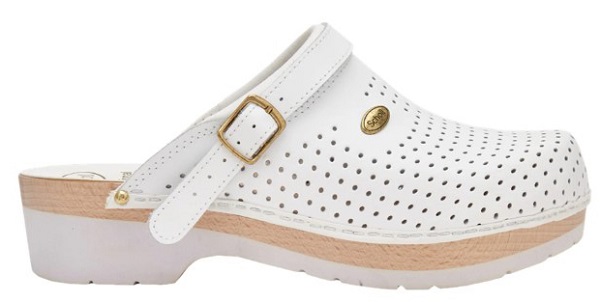 CLOG S/COMF.B/S CE BYCAST BIS UNISEX WHITE WOODS BIANCO 44 - Farmastop