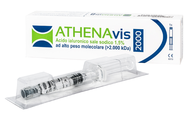 SIRINGA INTRA-ARTICOLARE ATHENAVIS 2000 ACIDO IALURONICO 1,5% 30MG 2 ML - Farmastop