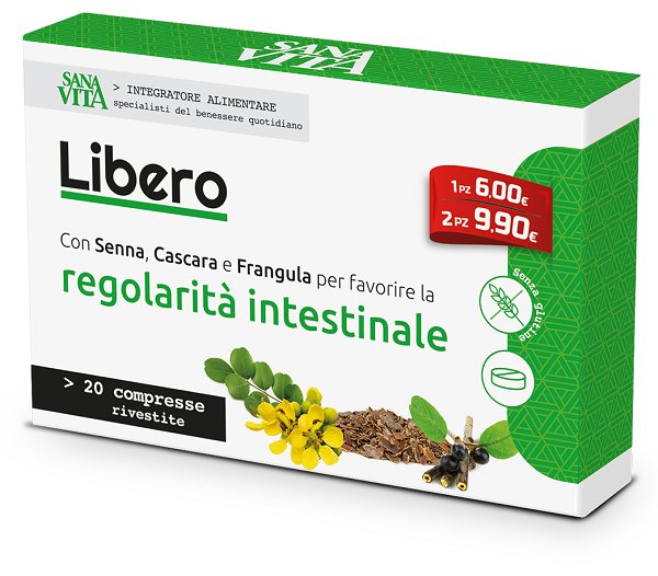 SANAVITA LIBERO 20 COMPRESSE - Farmastop