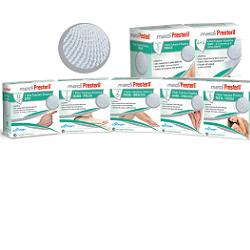 RETE TUBOLARE ELASTICA BABY OMBELICO PRESTERIL 4 PEZZI + GARZE STERILI 4 PEZZI - Farmastop