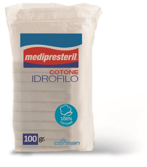 COTONE IDROFILO FU MEDIPRESTERIL CONFEZIONE DA 100GRAMMI - Farmastop