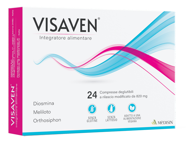 VISAVEN 24 COMPRESSE 19,2 G - Farmastop