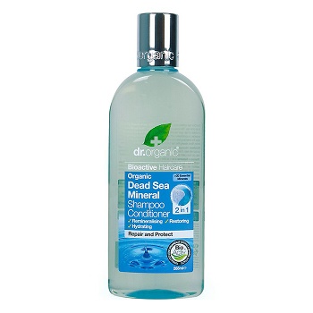 DR ORGANIC DEAD SEA MINERALS SALI MAR MORTO SHAMPOO CONDITIONER SHAMPOO BALSAMO 2 IN 1 265 ML - Farmastop