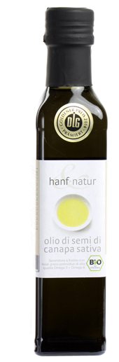 HANF&NATUR CANAPA OLIO DI SEMI BIO 250 ML - Farmastop